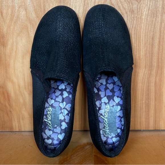 Womens 8 Skechers Flexible Signature Clogs Black SEF1415 - Picture 5 of 8